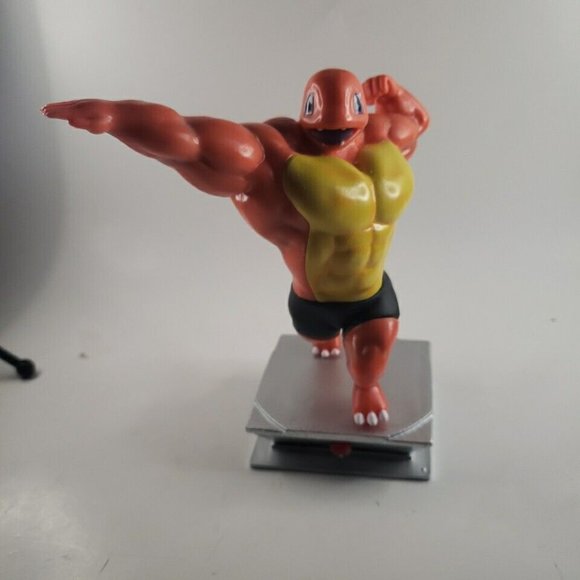 Bodybuilder charmander Pokémon action figure - Picture 1 of 4